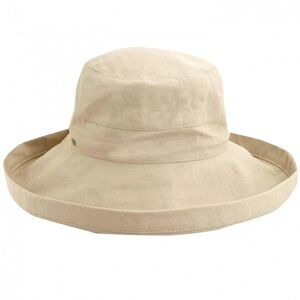 SCALA Lanakai Cotton Sun Hat Taupe